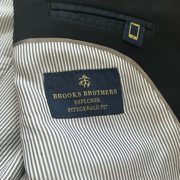 Brooks Brothers Men’s 40R Fitzgerald Fit Explorer Blazer - Picture 6 of 13